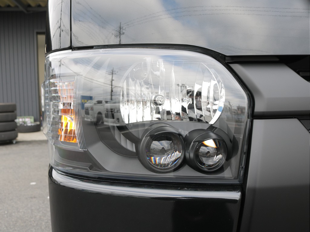 令和８年式ダークプライムⅡ２８００ディーゼル４WDブラックエディション完成！オリジナルフロントバンパーオリジナル１６インチアルミオリジナルオーバーフェンダーオリジナルＬＥＤテールＢＩＧ－Ｘ１１インチ