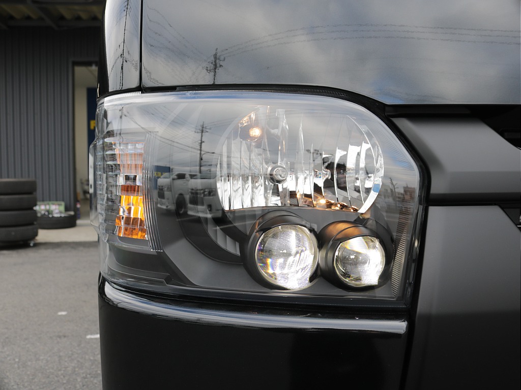 令和８年式ダークプライムⅡ２８００ディーゼル４WDブラックエディション完成！オリジナルフロントバンパーオリジナル１６インチアルミオリジナルオーバーフェンダーオリジナルＬＥＤテールＢＩＧ－Ｘ１１インチ