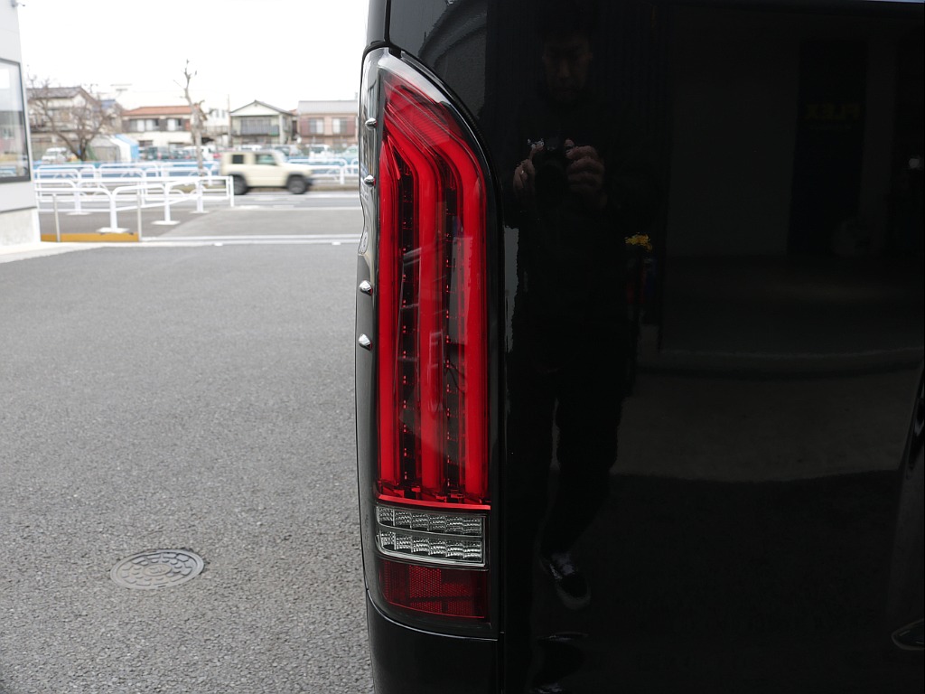 令和８年式ダークプライムⅡ２８００ディーゼル４WDブラックエディション完成！オリジナルフロントバンパーオリジナル１６インチアルミオリジナルオーバーフェンダーオリジナルＬＥＤテールＢＩＧ－Ｘ１１インチ