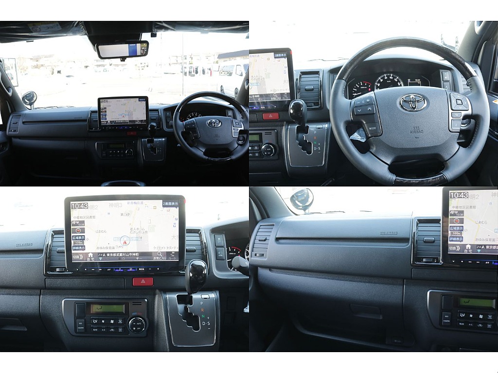 ダークプライムⅡ専用のコンビハンドル、シフトノブ、インテリアパネル装備！！