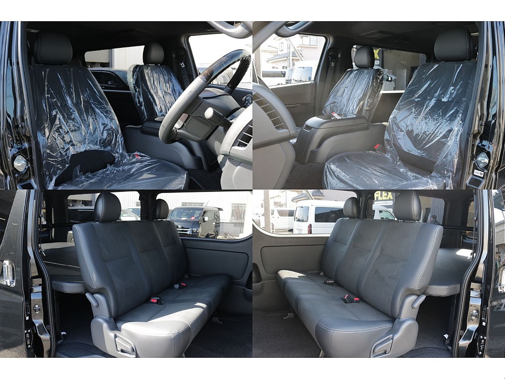 ダークプライムⅡ専用のハーフレザー調シート装備！！