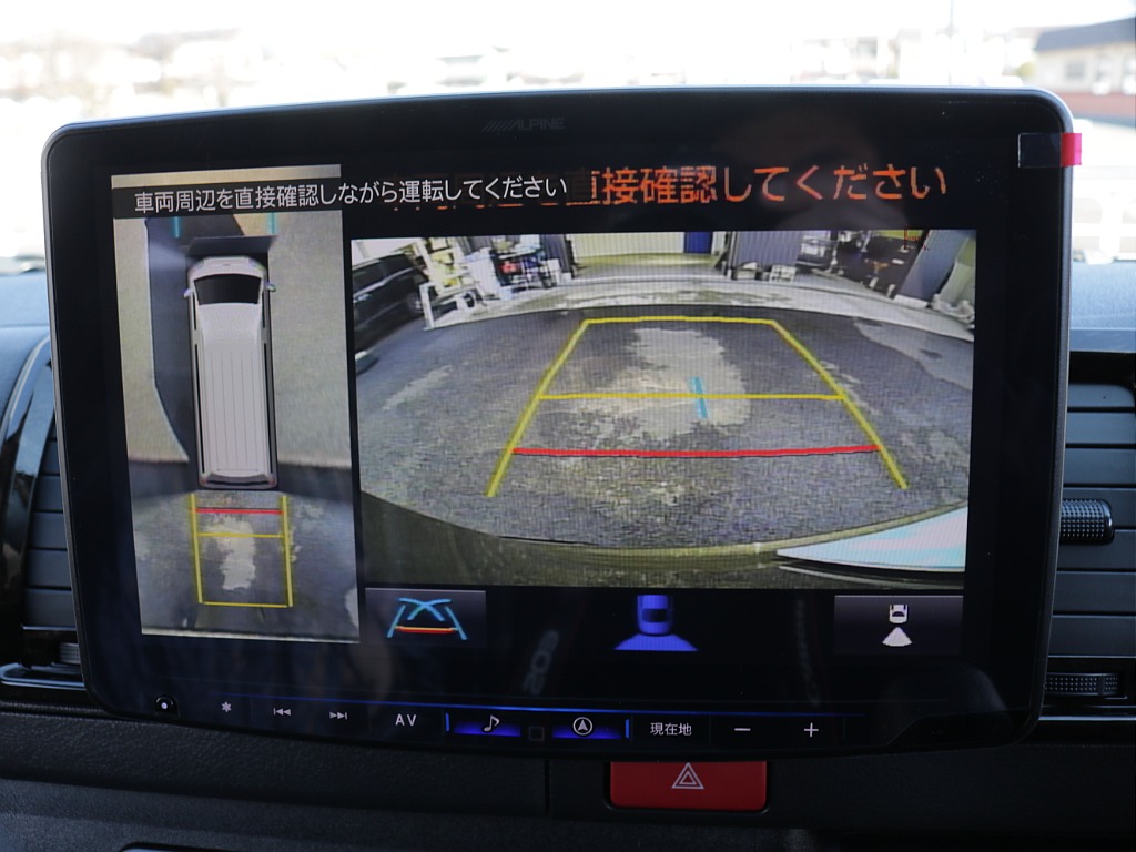 令和７年式ダークプライムⅡ２８００ディーゼルターボ４WDカスタム車両入庫！オリジナルフロントバンパーオリジナルオーバーフェンダーオリジナル１６インチアルミオリジナルＬＥＤテールＢＩＧ－Ｘ１１インチナビ