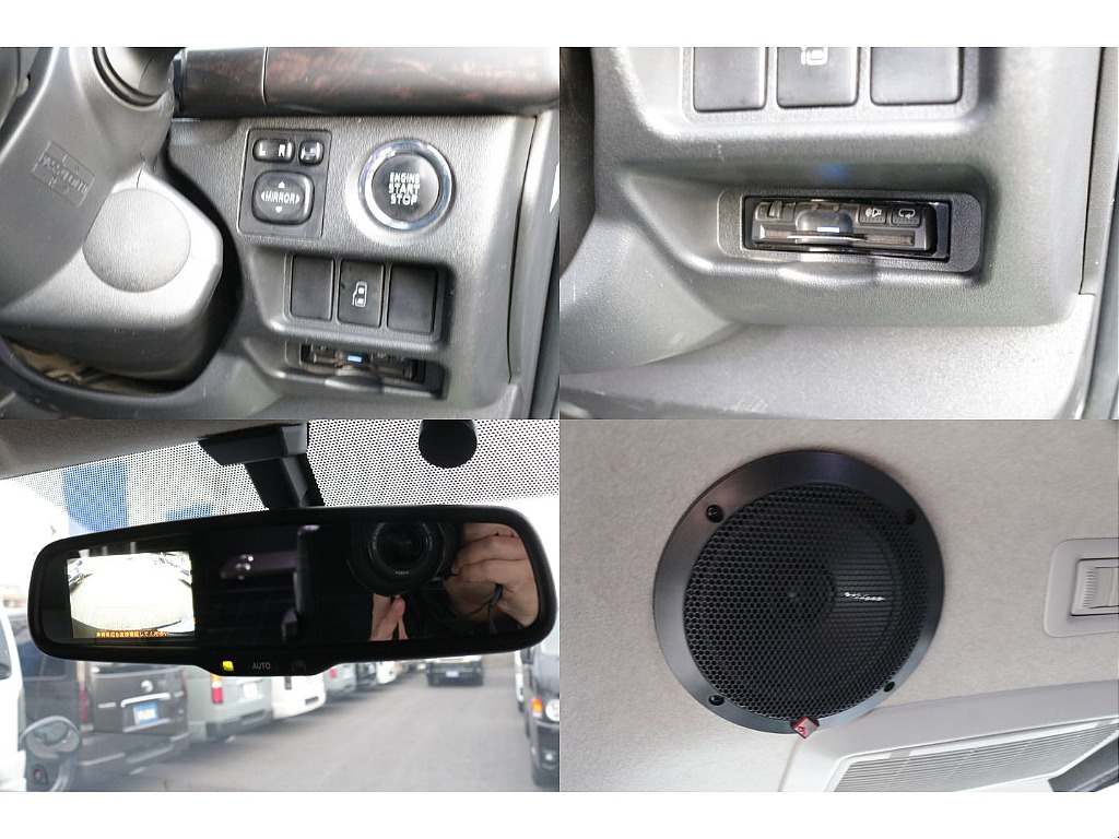 パワースライドドア、ビルトインＥＴＣ、ロックフォードルーフスピーカー増設済み！！