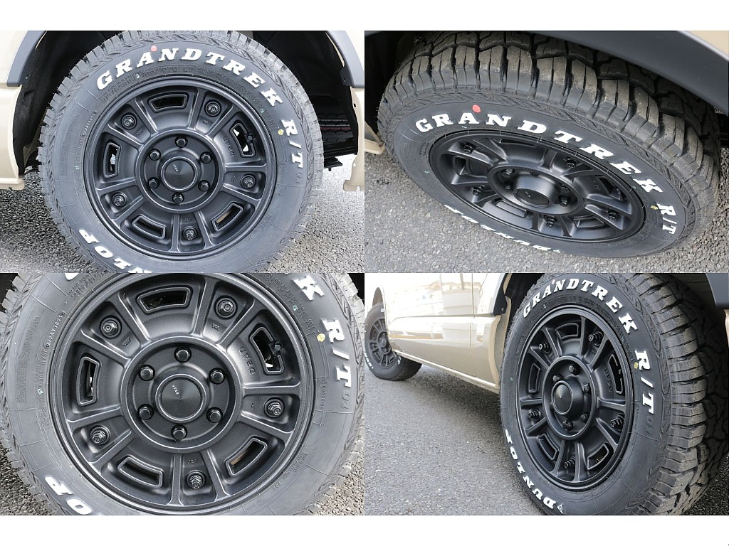 新品オリジナルＮＴ－１　１６インチアルミ、新品グラントレック１６インチタイヤ装備！！