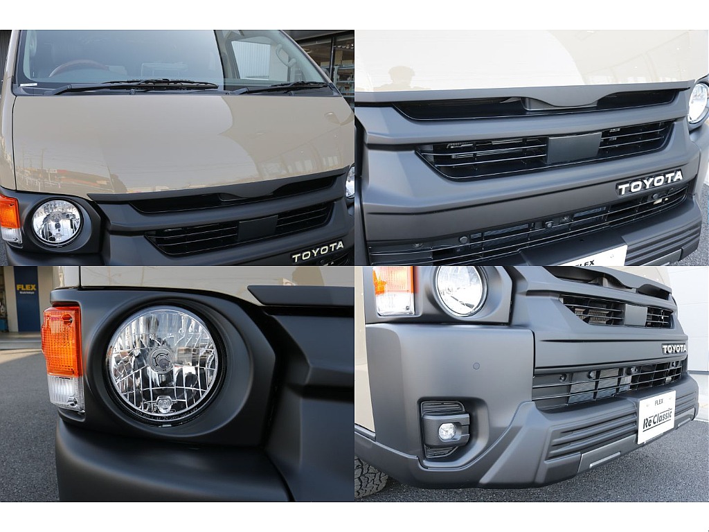 新品オリジナルフロントバンパーＲＥ専用フロントグリル装着済み！！