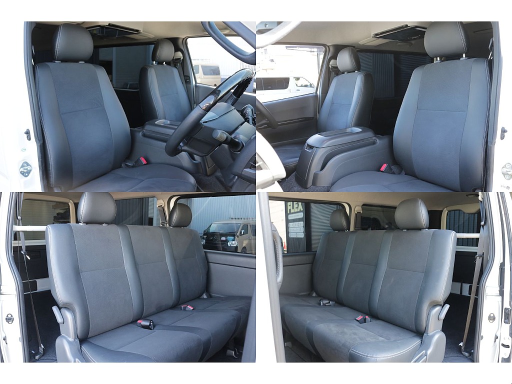 ダークプライム専用のハーフレザー調シート装備！！