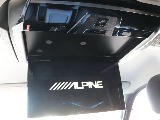 大画面アルパイン　12.8インチフリップダウンモニター装備済み！！