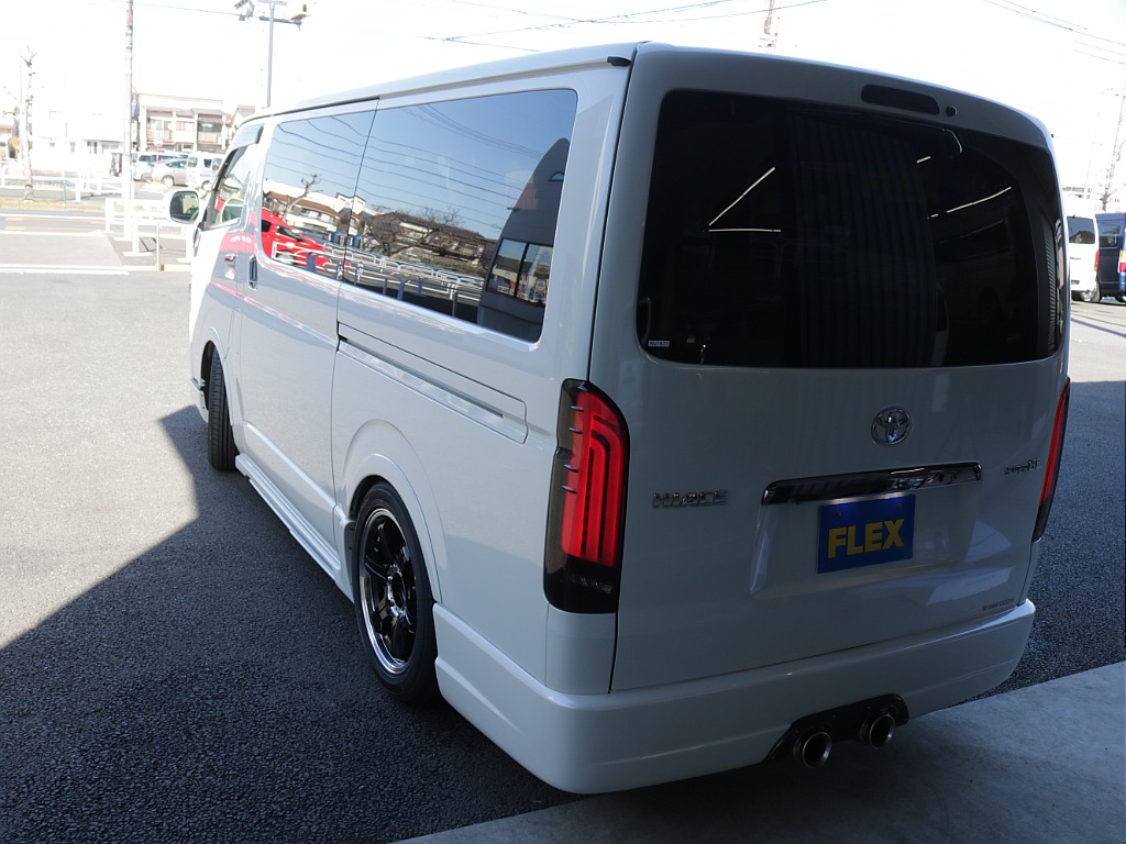 H２９年式ダークプライムカスタム車両入庫！新作１８インチアルミ装備！アルパインBIG-X９インチ、１２．８フリップダウン装備！！