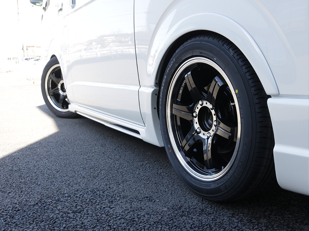 H２９年式ダークプライムカスタム車両入庫！新作１８インチアルミ装備！アルパインBIG-X９インチ、１２．８フリップダウン装備！！