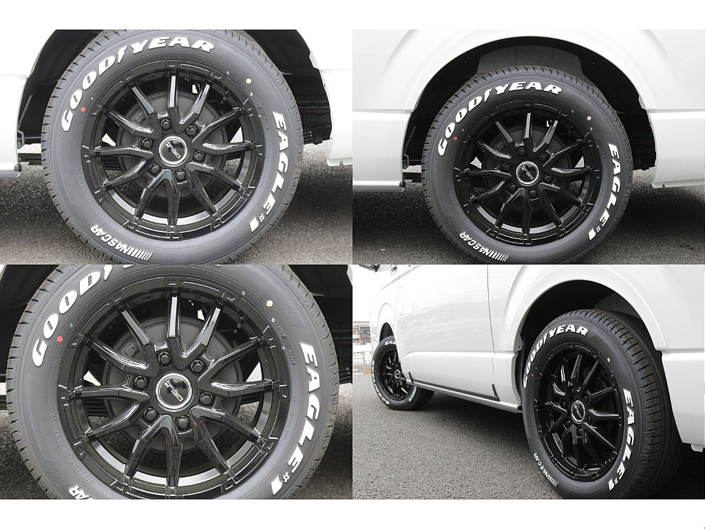 新品デルフ０６　１７インチアルミ　ナスカータイヤ１７インチ装着済み！！