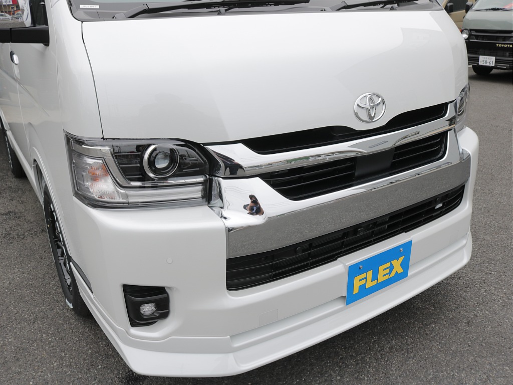 新車９型モデルワゴンＧＬ２７００ガソリン４ＷＤカスタム車両入庫！！新品オリジナルフロントスポイラー新品オーバーフェンダー新品１７インチアルミ新品ナスカー１７インチタイヤオリジナルベットＫＩＴ装備！！