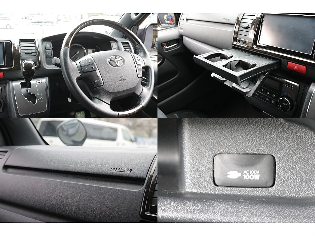 助手席エアバック、ＡＣ１００Ｖ電源装備！！