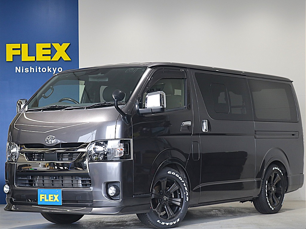 令和３年式ダークプライムⅡ２０００ガソリン２WD入庫！オリジナル１７インチアルミ２インチローダウン済み！新品オリジナルパーツ多数装備済み！！