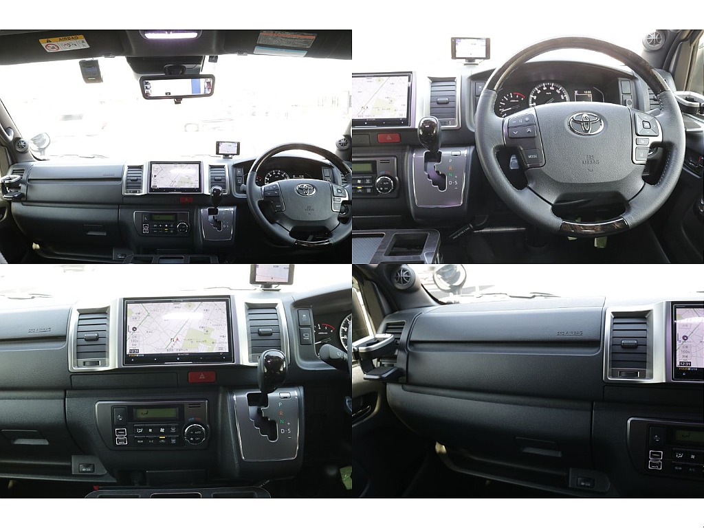 ダークプライムⅡ専用のコンビハンドル、シフトノブ、インテリアパネル装備！！