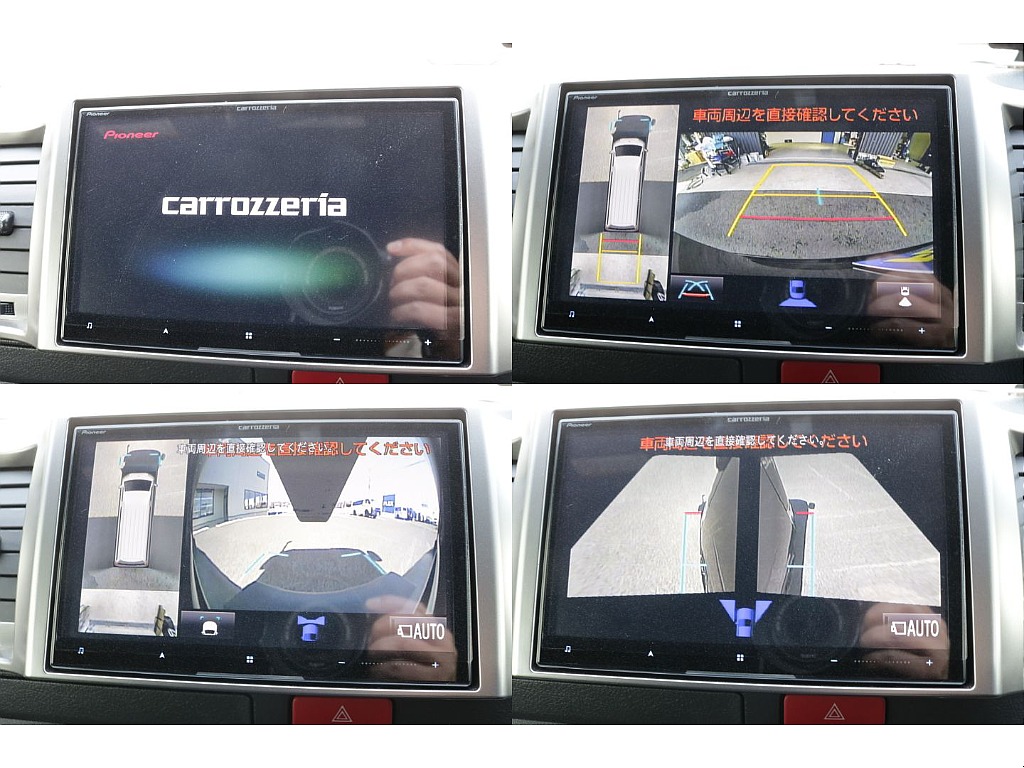 メーカーオプションのパノラミックビューモニター装着済み！！