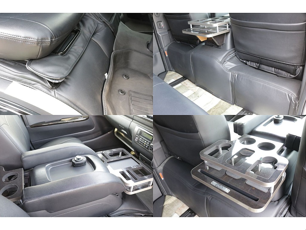 ユーアイビークルエンジンルームカバー、ドリンクホルダー装備！！