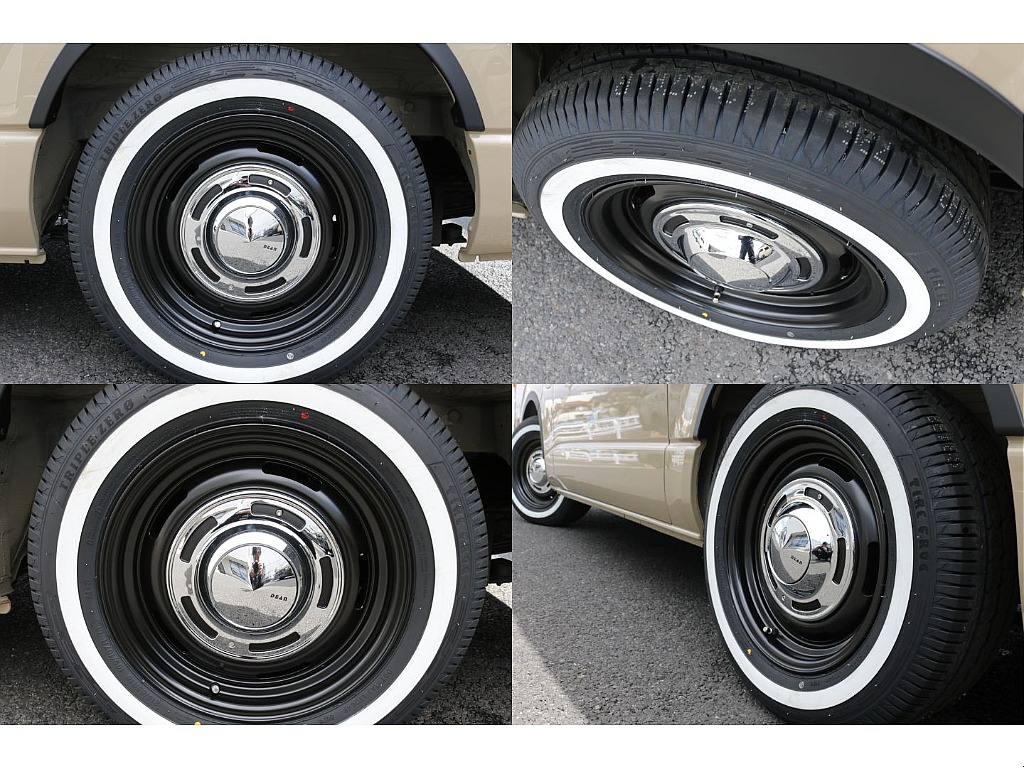 新品ホワイトリボン１６インチタイヤ装着済み！！