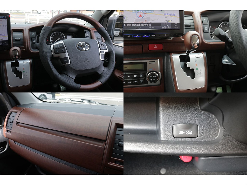 助手席エアバック、ＡＣ１００Ｖ電源装備！！