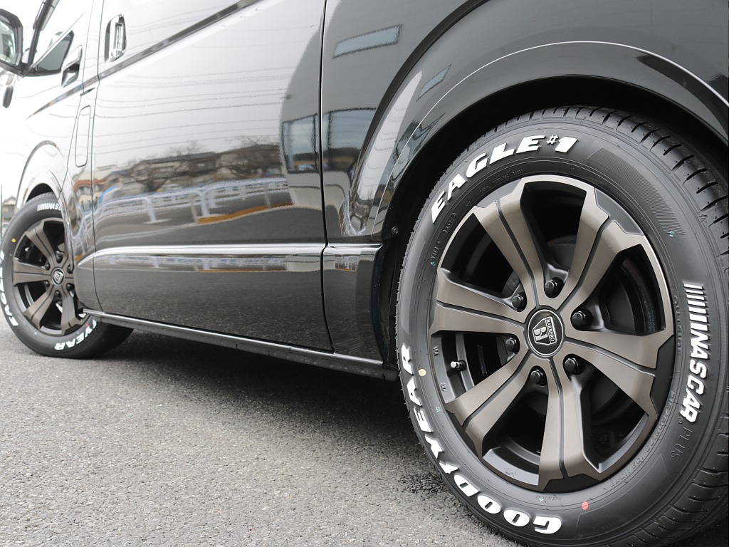 令和６年式ワゴンＧＬ２７００ガソリンフレックスカスタム車両入庫！オリジナルフロントスポイラー新品オリジナル１７インチアルミ新品オリジナルＬＥＤテールアルパインＢＩＧ－Ｘ１１インチナビフリップダウン装備