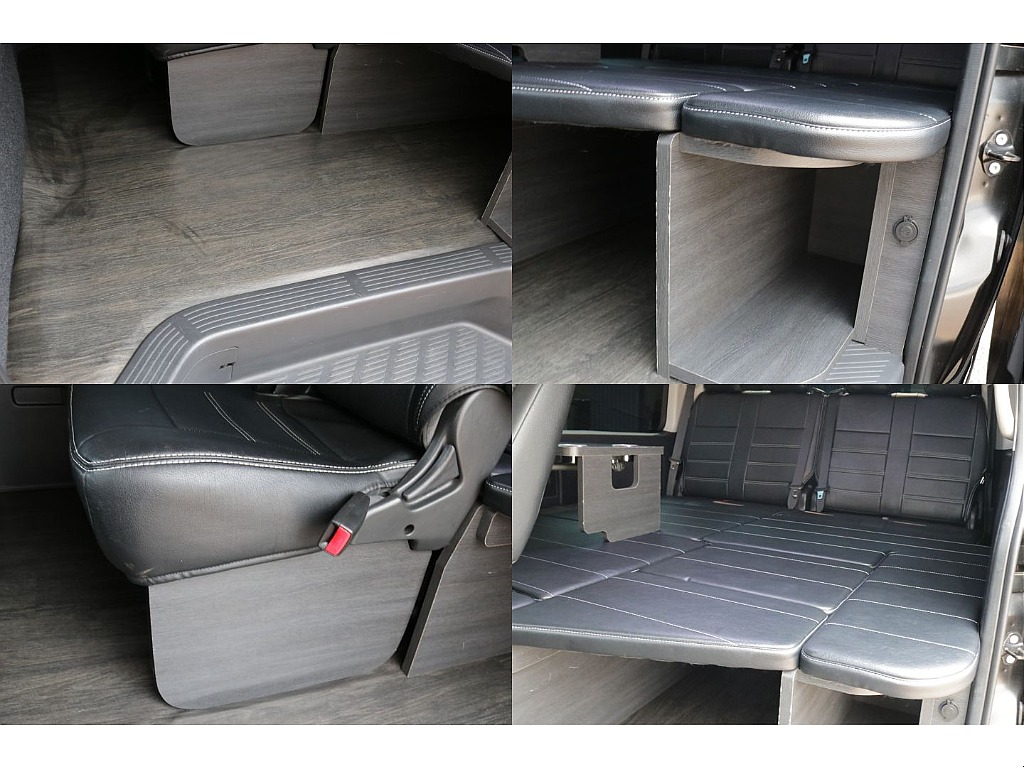 専用テーブルＫＩＴ、リア全面床張り施工済み！！