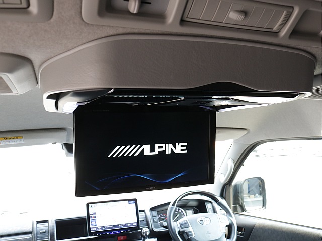 大画面アルパインＢＩＧ－Ｘ１１インチナビアルパインフリップダウンモニター装備！！