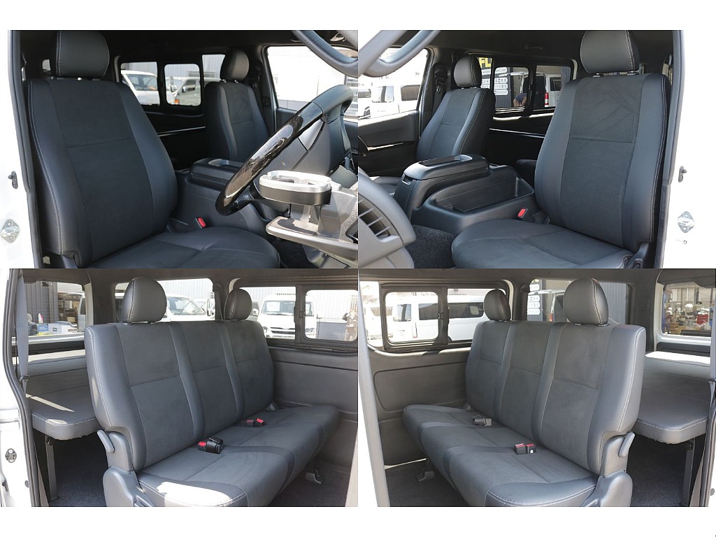 ダークプライムⅡ専用のハーフレザー調シート装備！！