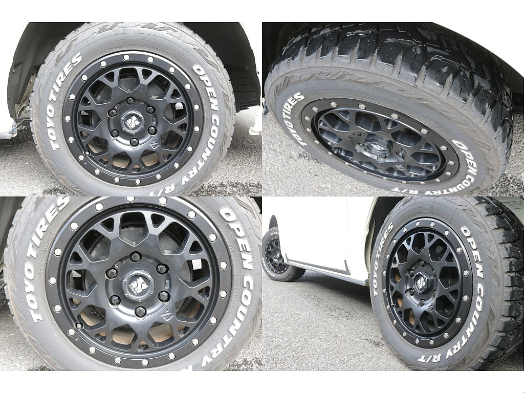 オープンカントリー１６インチタイヤ装着済み！！