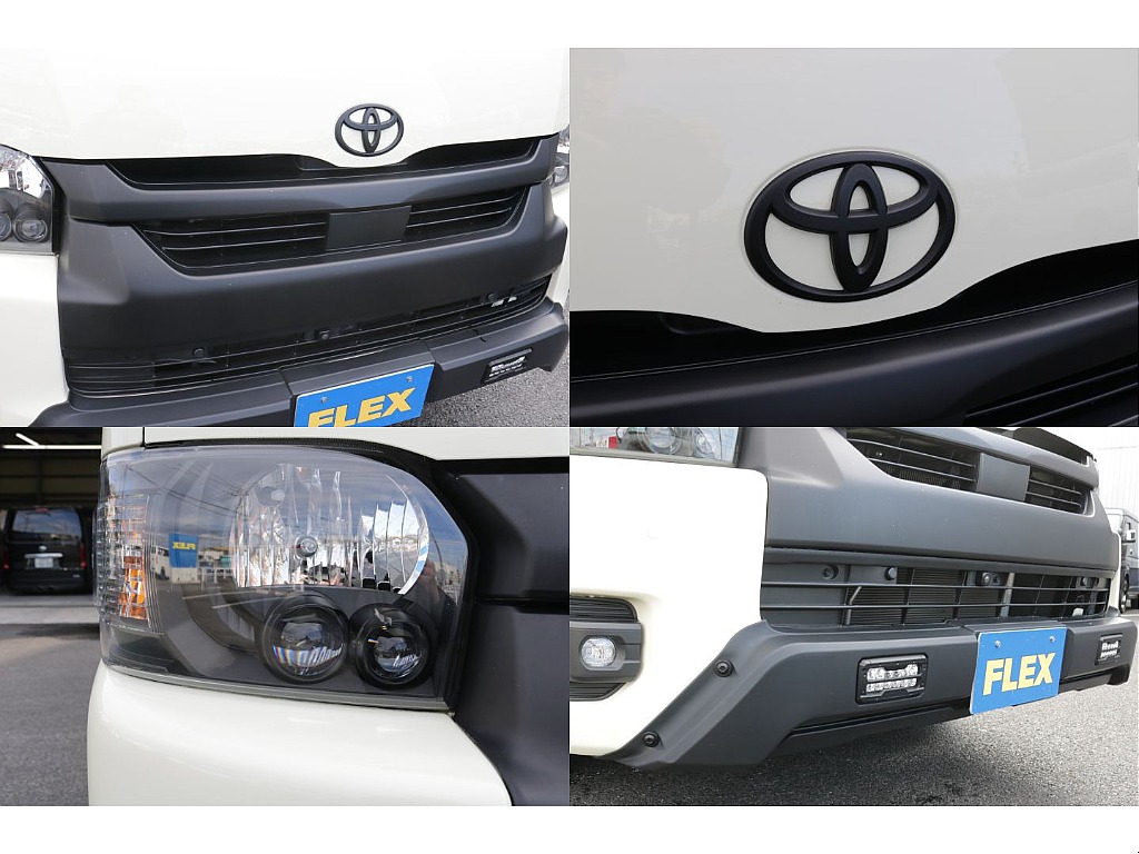 インナーブラックライト加工済み、ＴＲＤ風オフロードバンパー装着済み！！