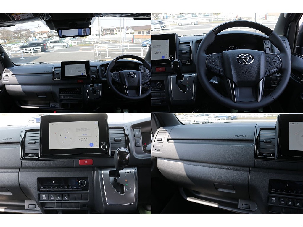 ダークプライムⅡ専用のコンビハンドル、シフトノブ、インテリアパネル装備！！