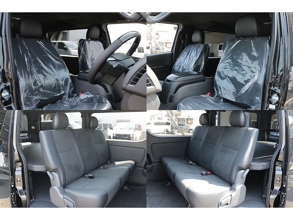 ダークプライムⅡ専用のハーフレザー調シート装備！！