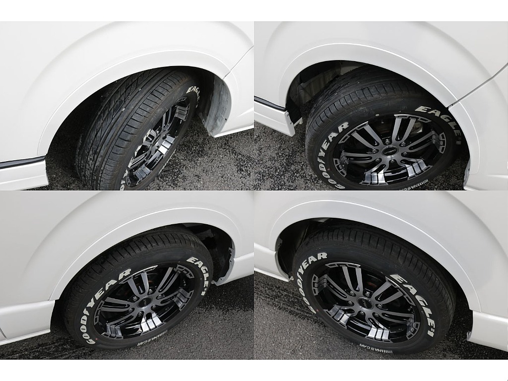 オリジナルオーバーフェンダー装着済み！！