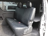 令和６年式ハイエースＶダークプライムⅡ２０００ガソリン２ＷＤカスタム車両入庫！オリジナルフロントスポイラーオリジナルオーバーフェンダーオリジナル１７インチアルミアルパインＢＩＧ－Ｘ１１インチナビ装備！