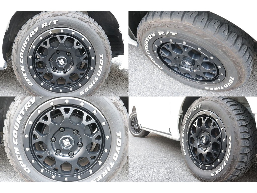 オープンカントリー１６インチタイヤ装着済み！！