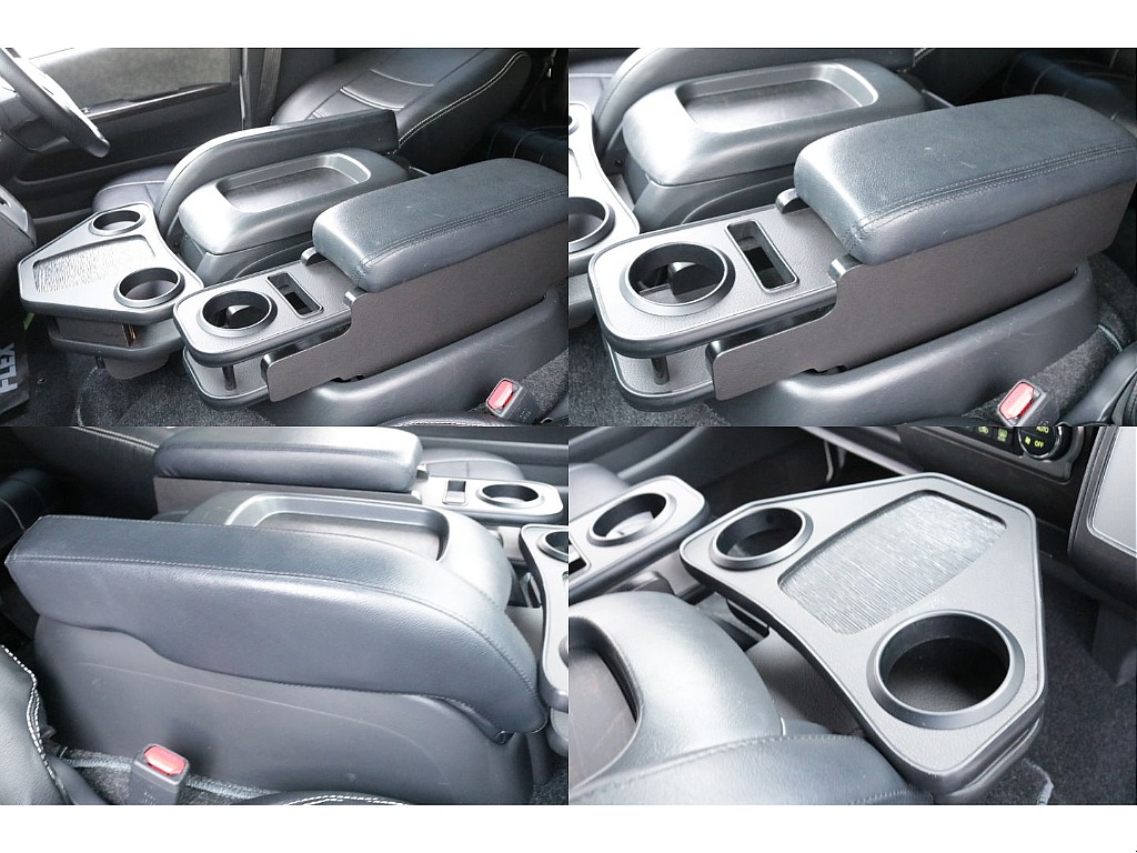 オリジナルアームレスト、カップホルダー装着済み！！