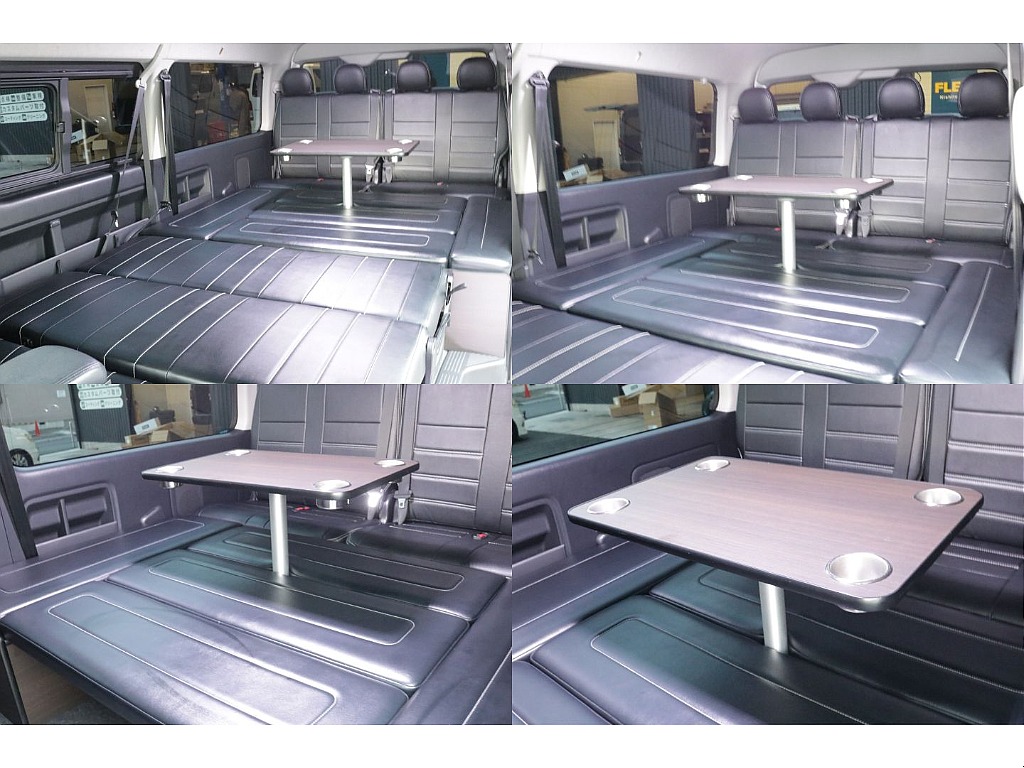 リア全面床張り施工済み専用テーブルＫＩＴ装備！！