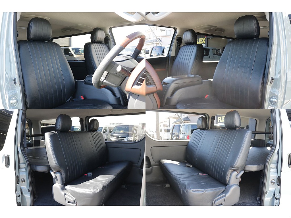 新品オリジナルクラシックシートカバーブラック装着済み！！