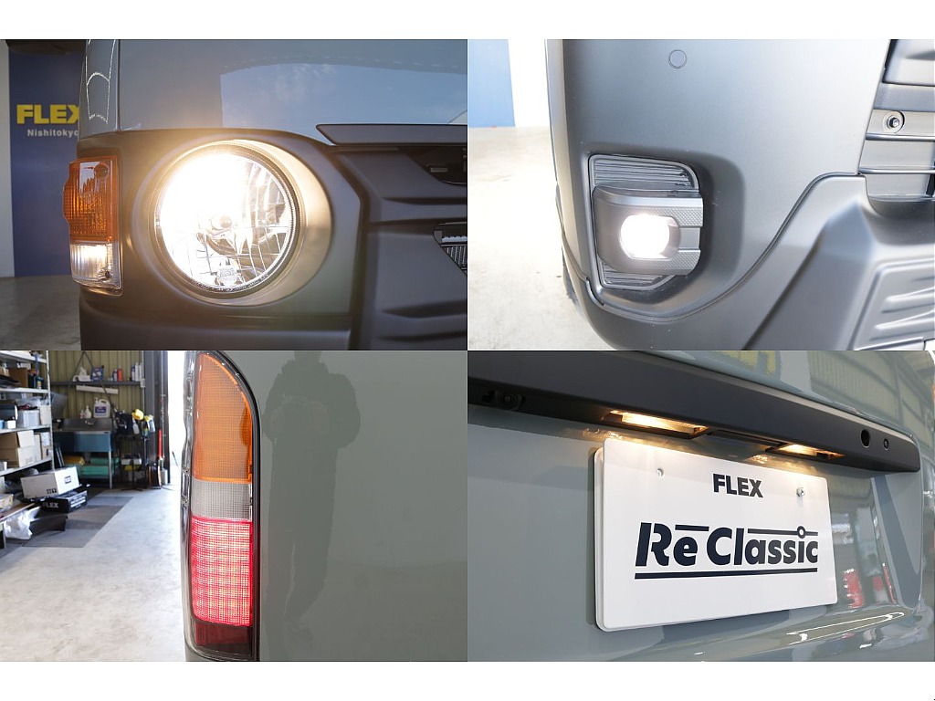 新品オリジナルクラシックＬＥＤテールライト装着済み！！