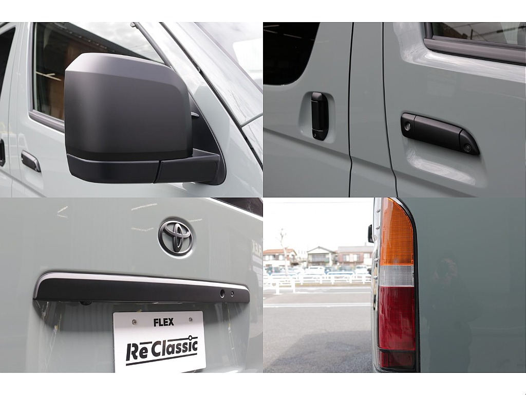 ドアミラー、各所ドアノブもマッドブラック塗装済み！！