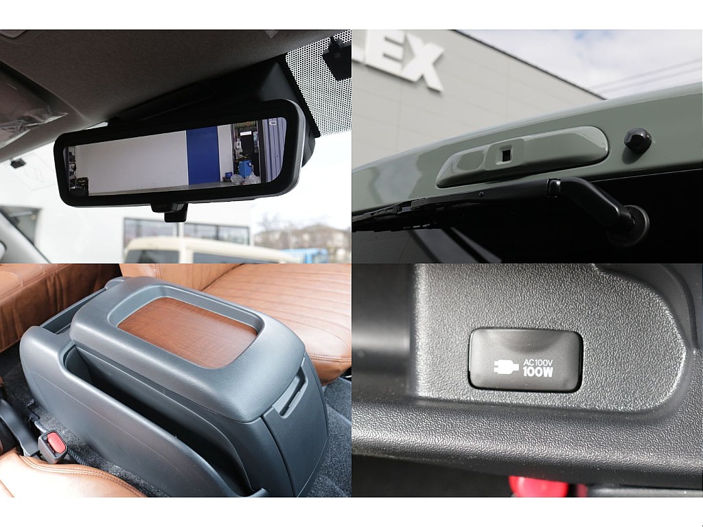 デジタルインナーミラー、ＡＣ１００Ｖ電源装備！！