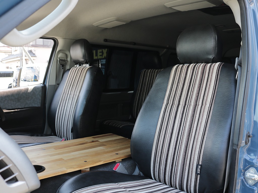 ２２年式リノカコーストライン角目４灯Ｒ１シートアレンジ施工新品オリジナルクラシックＬＥＤテールライト全席ファブリックシートカバー！！