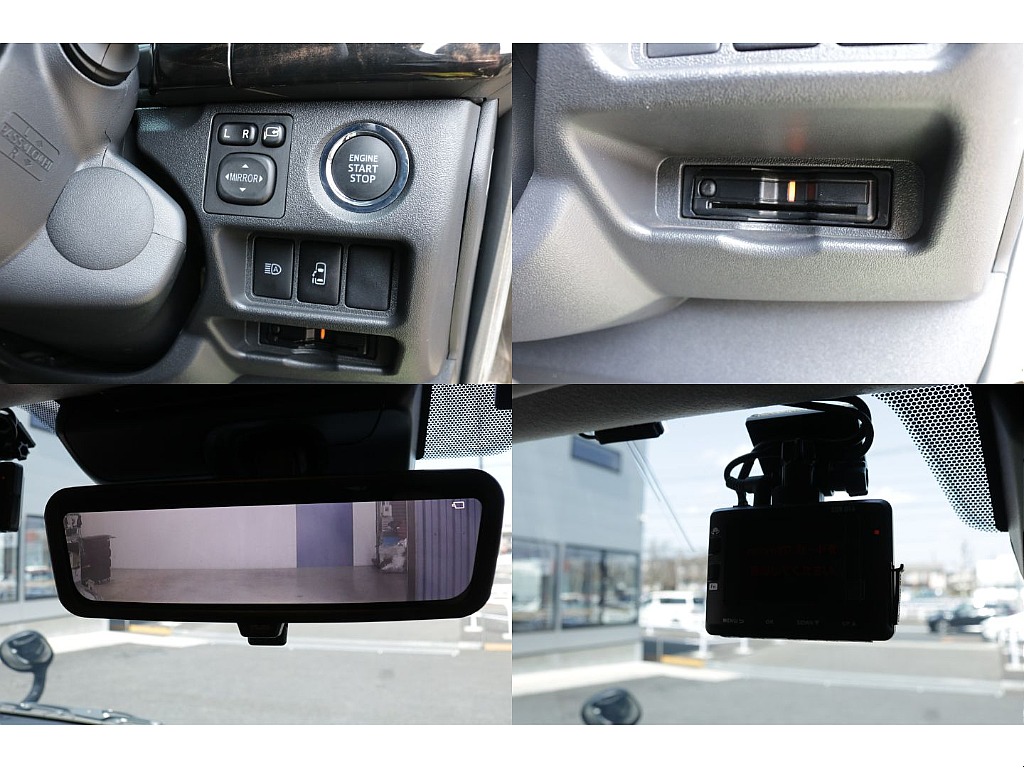 ビルトインＥＴＣ、デジタルインナーミラー、コムテック前後ドライブレコーダー装備！！