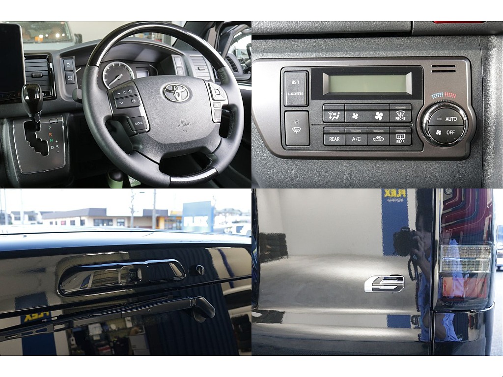 ダークプライムＳ専用のコンビハンドル、シフトノブ、インテリアパネル装備！！