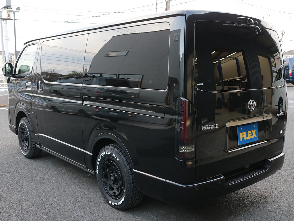 令和７年式ダークプライムＳ２８００ディーゼル４ＷＤカスタム車両入庫！オリジナルフロントバンパーオリジナルオーバーフェンダーオリジナルＬＥＤテールライトオリジナル１６インチアルミＢＩＧ－Ｘ１１インチナビ