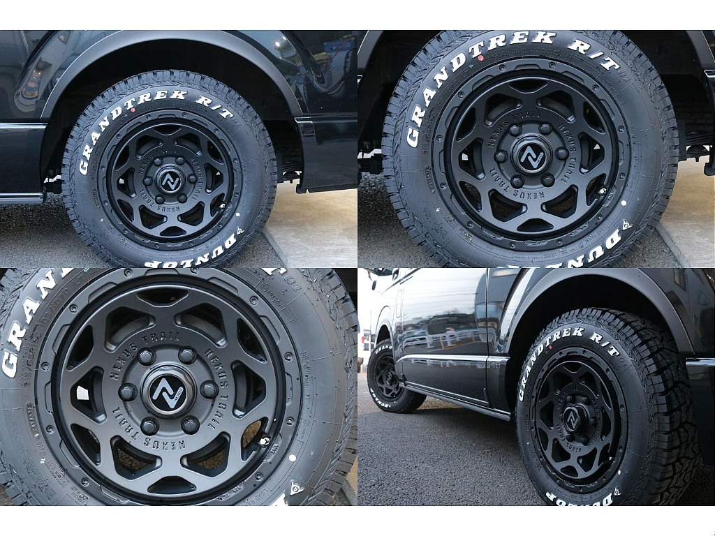 新品グラントレック１６インチアルミ装備！！