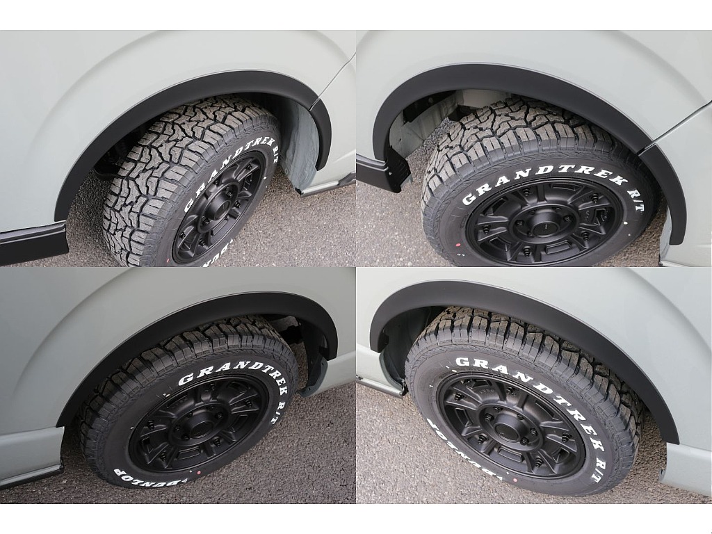 新品オリジナルオーバーフェンダー装着済み！！