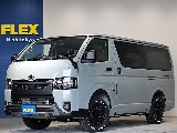 令和８年式ハイエースVアースカラーパッケージ２８００ディーゼル４WDブラックエディション完成！新品オリジナルバンパー新品オリジナル１６インチアルミ新品１６インチタイヤ新品オリジナルテールベットKIT