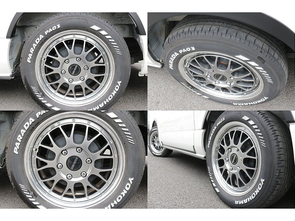 ヨコハマパラダ１７インチタイヤ装着済み！！