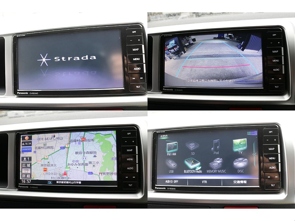 パナソニック７インチＳＤナビ装着済み！！