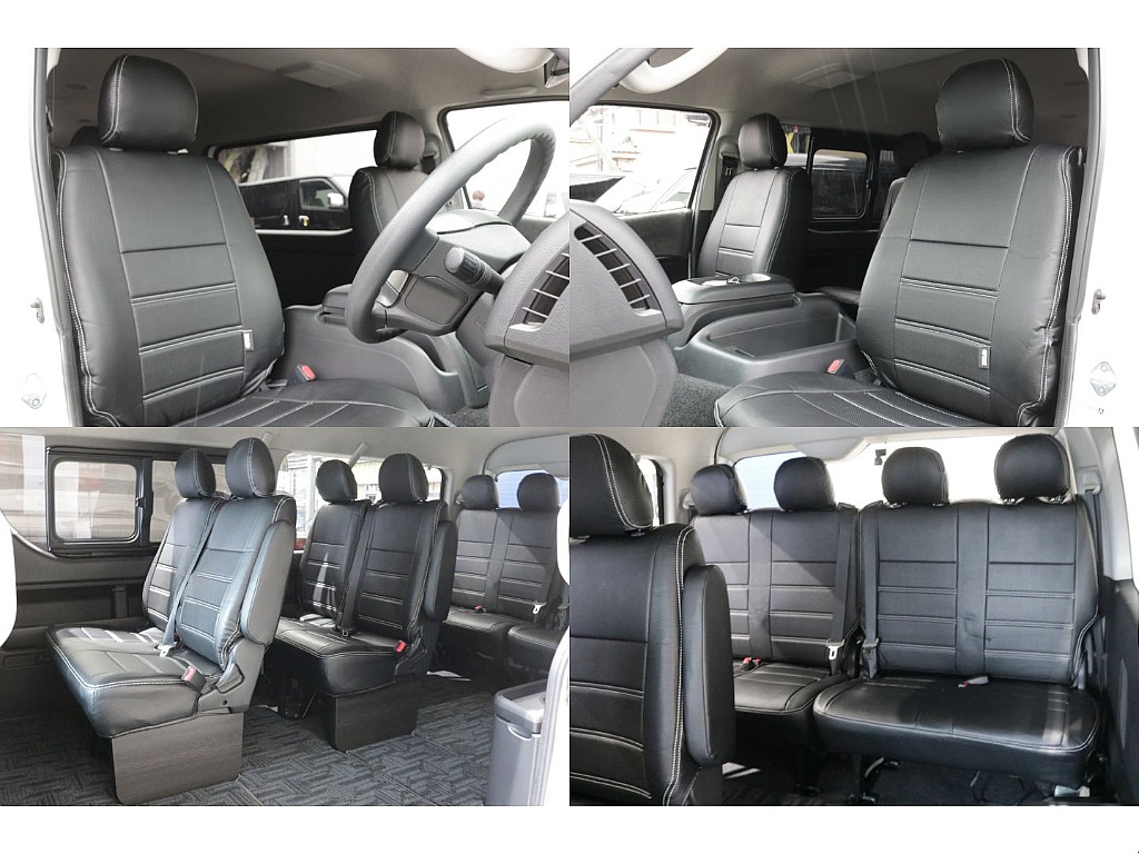 全席新品オリジナルシートカバー装着済み！！