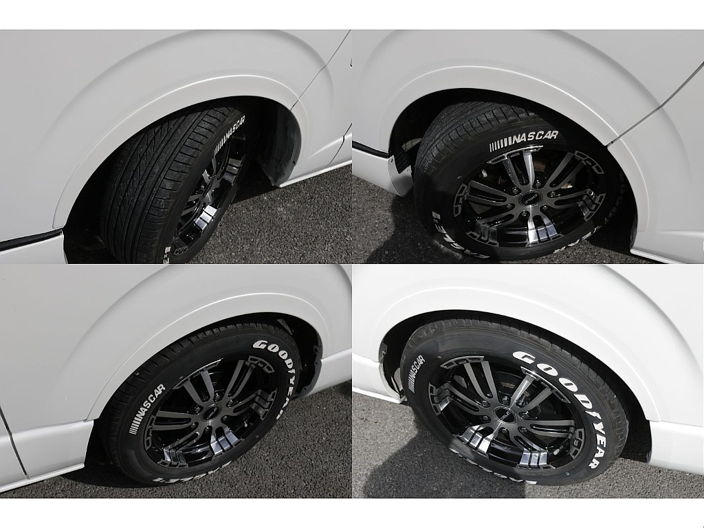 オリジナルオーバーフェンダー装着済み！！